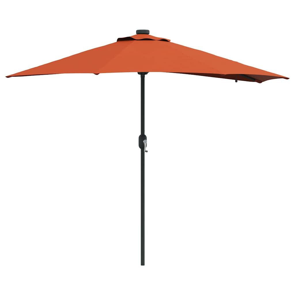 Sonnenschirm Garten-Sonnenschirm Terrakotta 294 x 150 x 223 cm