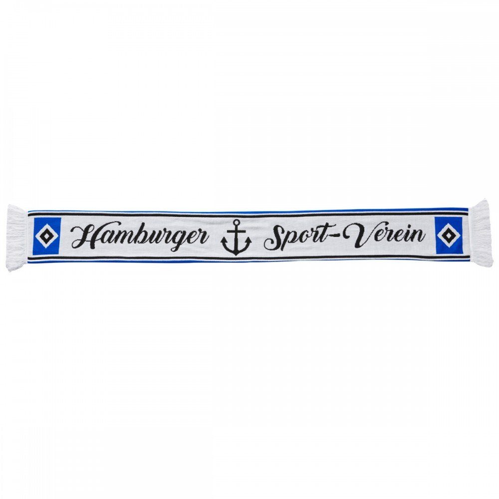 HSV Schal Hamburger Sport-Verein, (Weiß)