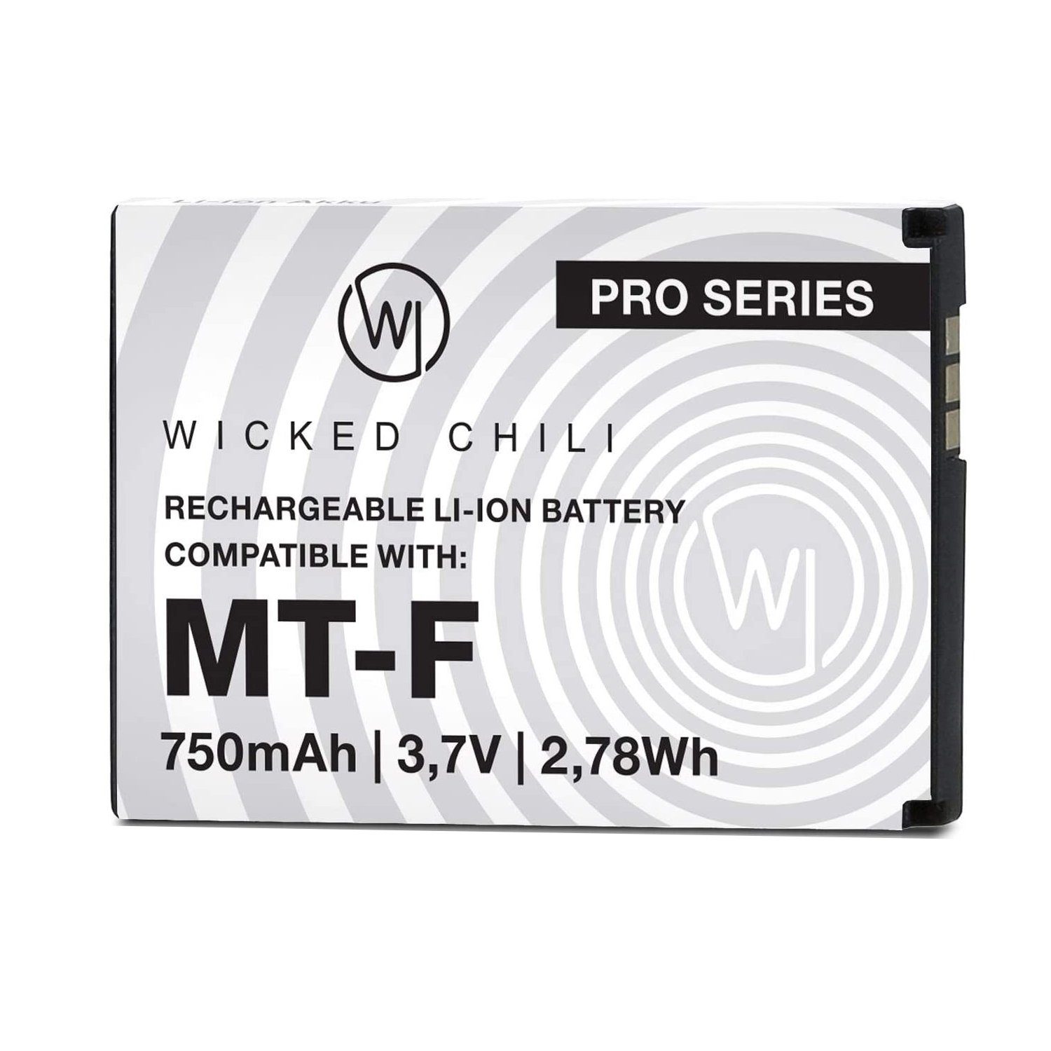 Wicked Chili Akku für AVM FRITZ!Fon C5 / C4 Ersatzakku Zusatzakku Zusatz-Akku MT-F Pro Series (03. Jul V)