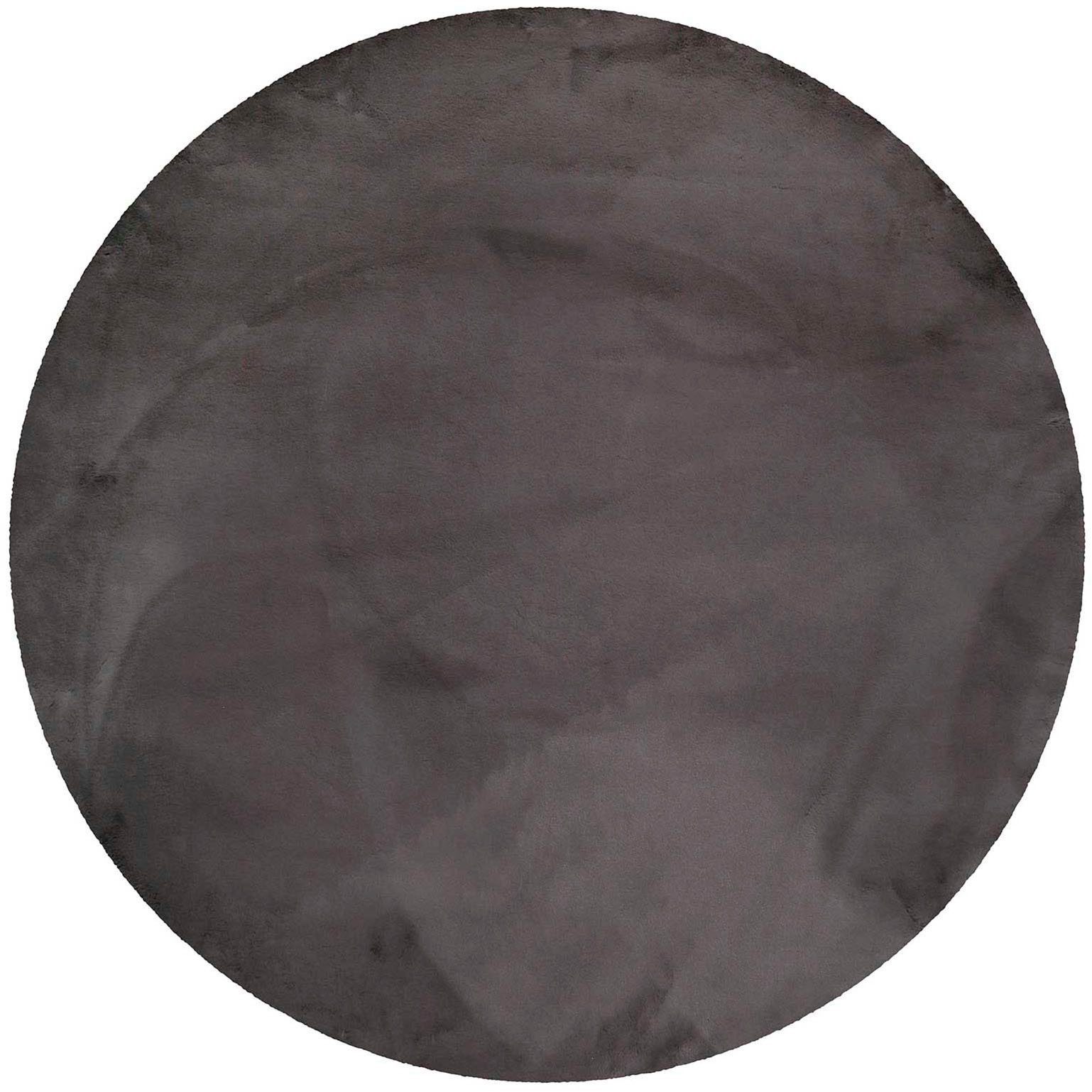 Esprit Hochflor-Teppich Alice ESP-4377 Kunstfell, rund, Höhe: 25 mm, Kaninchenfell-Haptik, besonders weich und dicht, für alle Räume – Bild 3 von 5