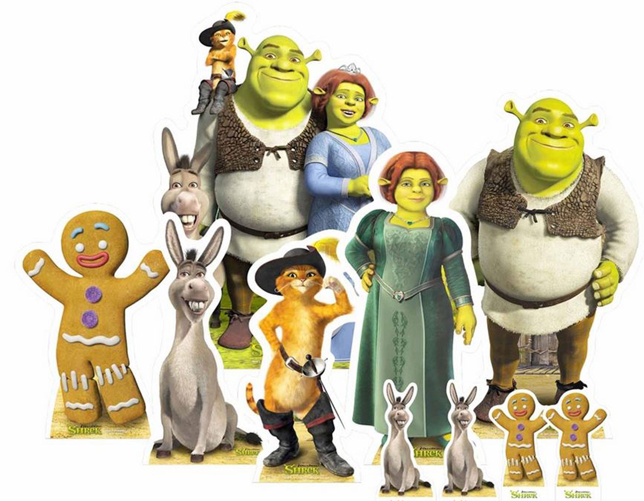 Dekofigur Shrek - Künstlerbedarf - Table Tops