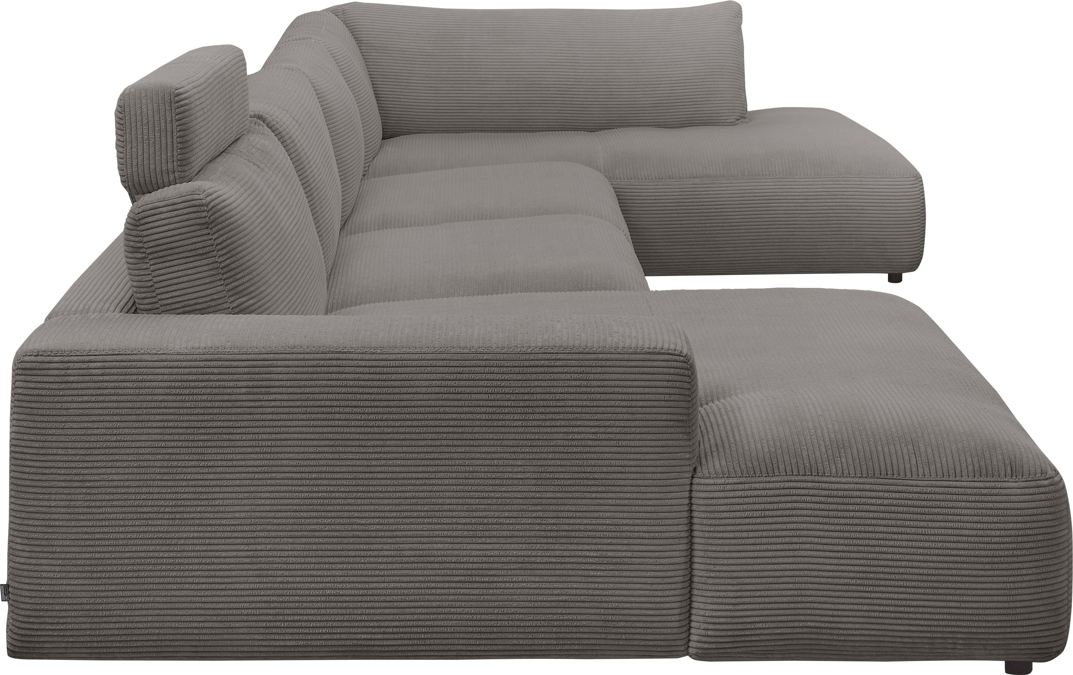 Musterring Wohnlandschaft Lucia U-Form, Verschiedene Farben, inkl. Kopfstütze, Gesamtbreite 434 cm