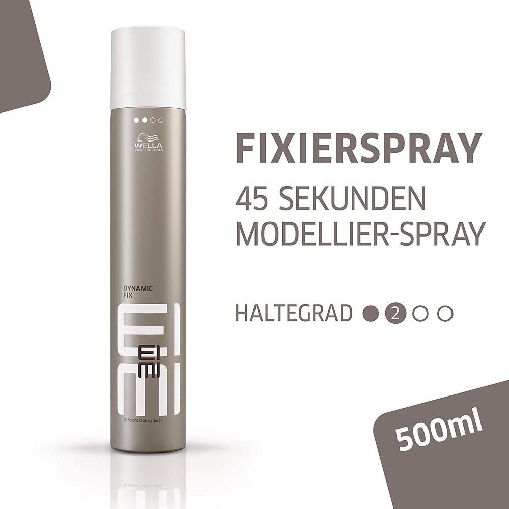 Wella Fix 45sec. ml 500 EIMI Haarpflege-Spray X 3 Professionals Dynamic