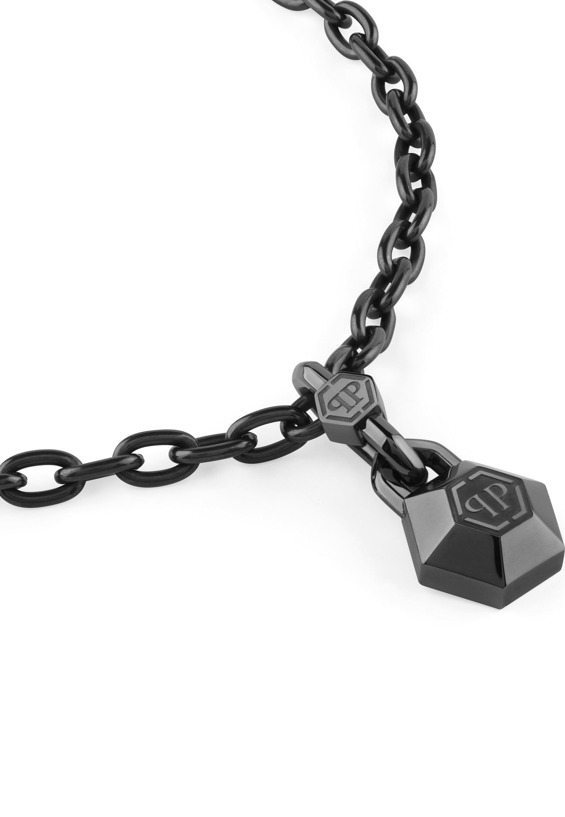 PHILIPP PLEIN Charm-Kette PLEIN EDGE (Single item, 1-tlg., Not a set – not applicable to this product)
