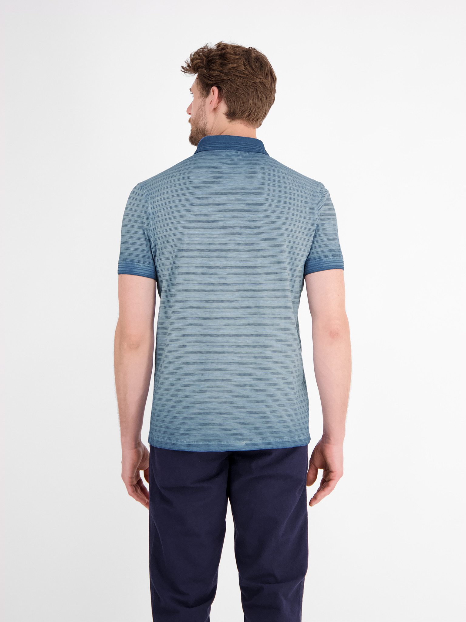 LERROS Poloshirt mit Logo Stickerei – Bild 2 von 4