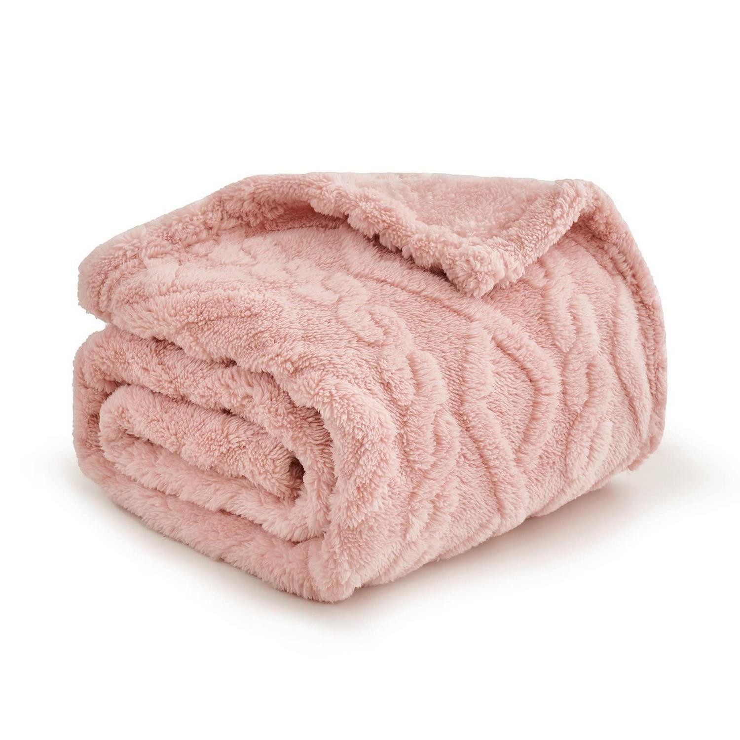 LuxusKollektion Tierdecke Hundedecke Kuschel 70x100cm Rosa