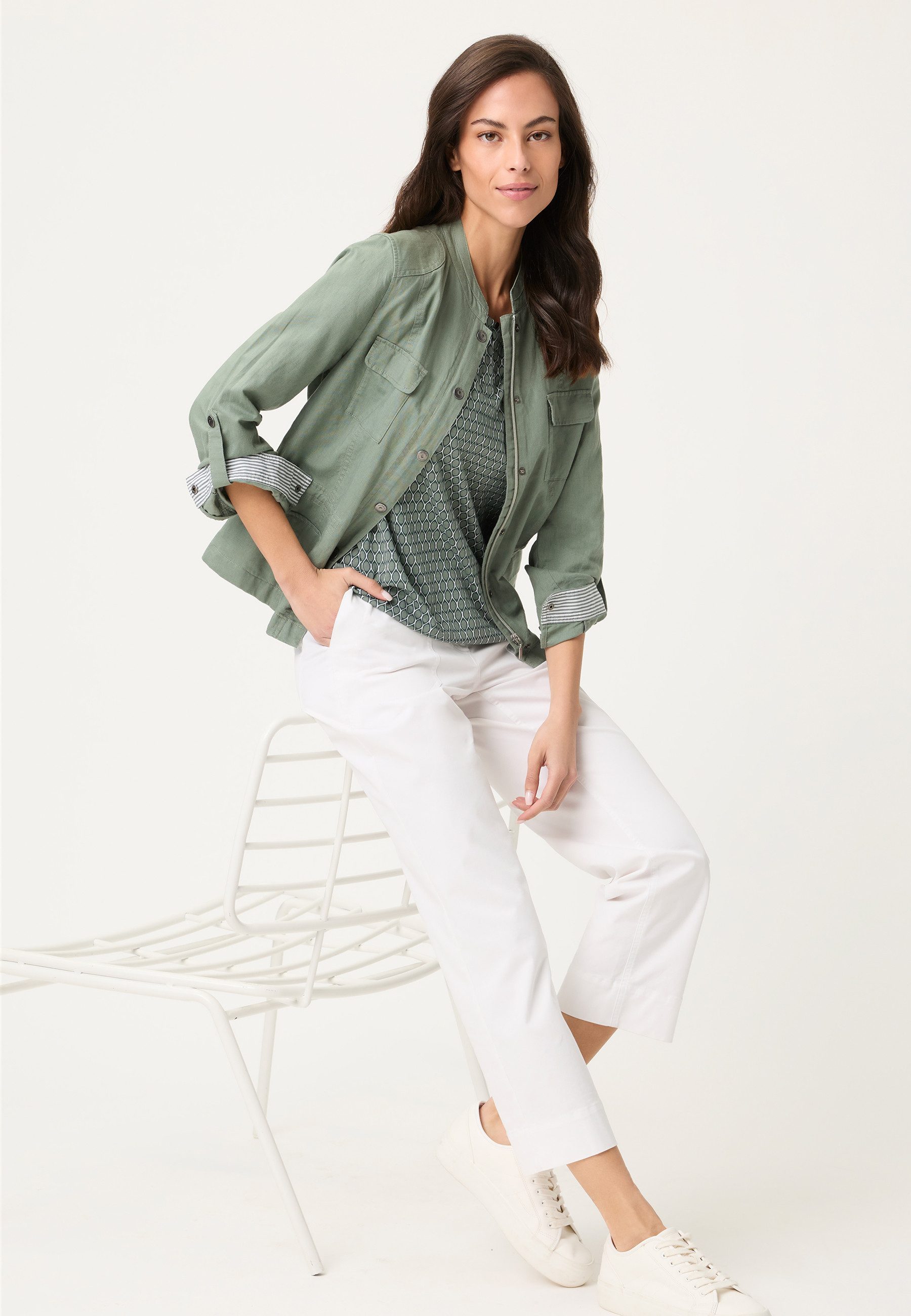 Olsen Tunikashirt mit femininem Tunika-Ausschnitt – Bild 4 von 5