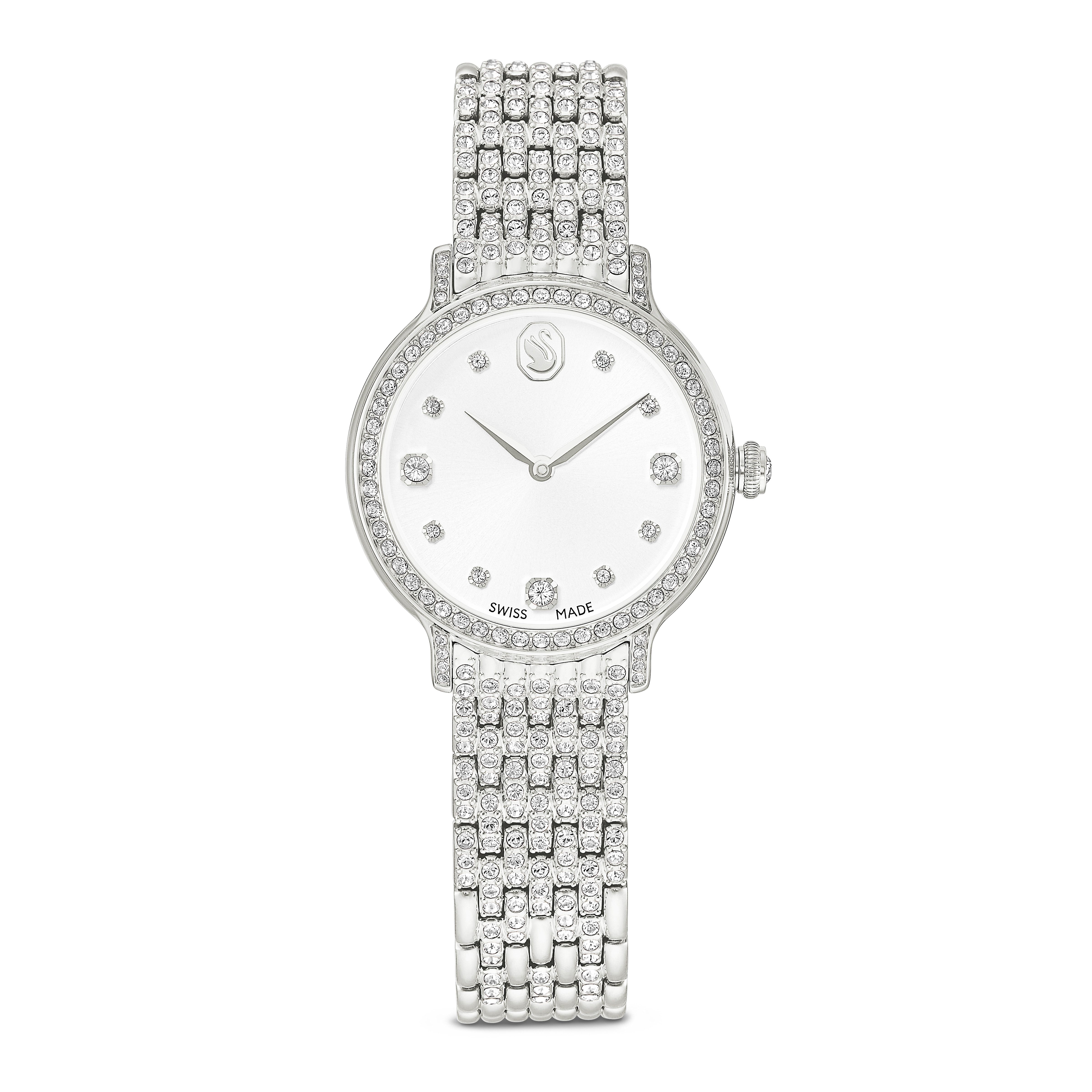 Swarovski Quarzuhr IMBER 5741229, Armbanduhr, Damenuhr, Swiss Made, Edelstahlarmband, analog