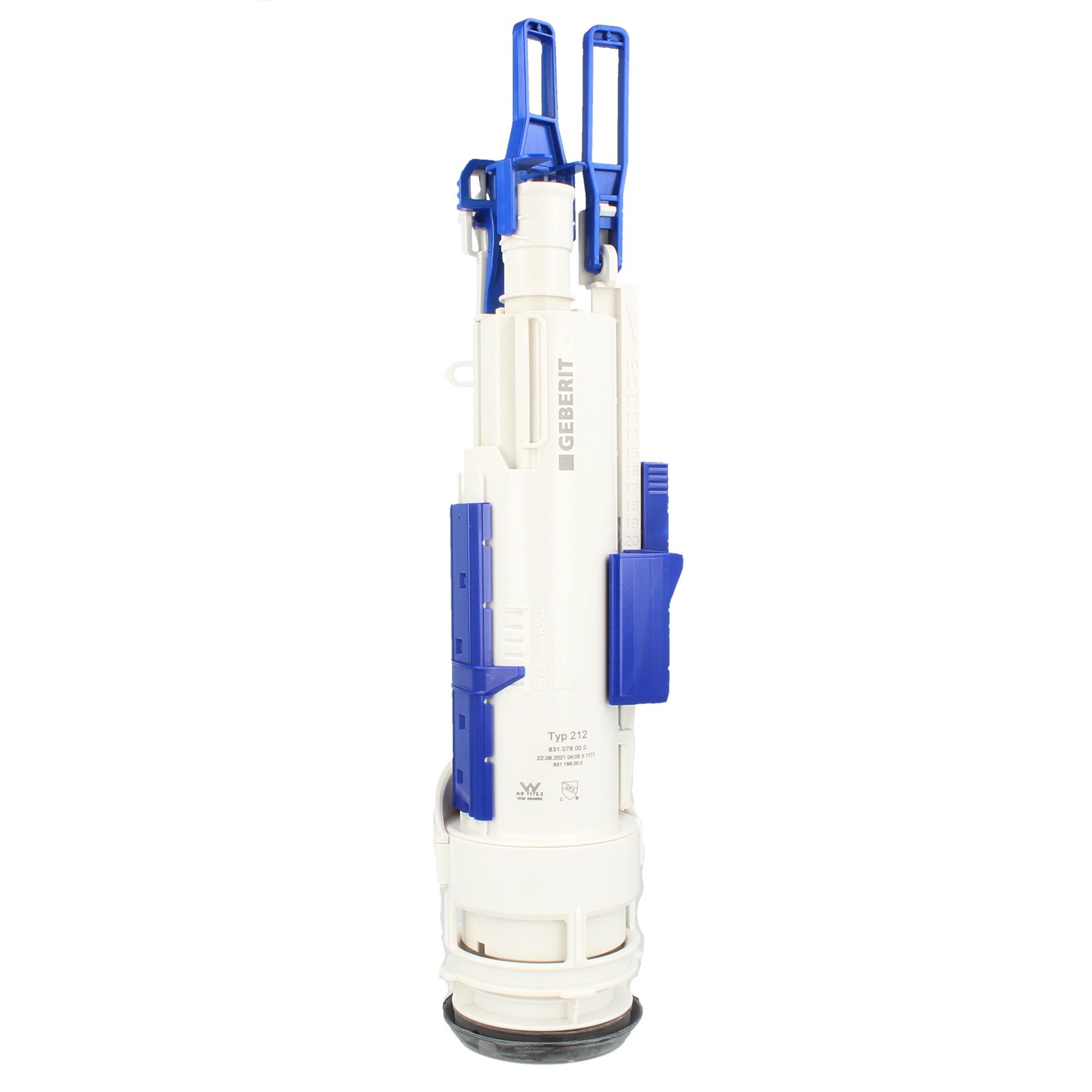 GEBERIT Unterputz-Spülkasten Spülventil Typ 212 inkl. Bassin, für Sigma, Delta und UP320 (UP-SpK)