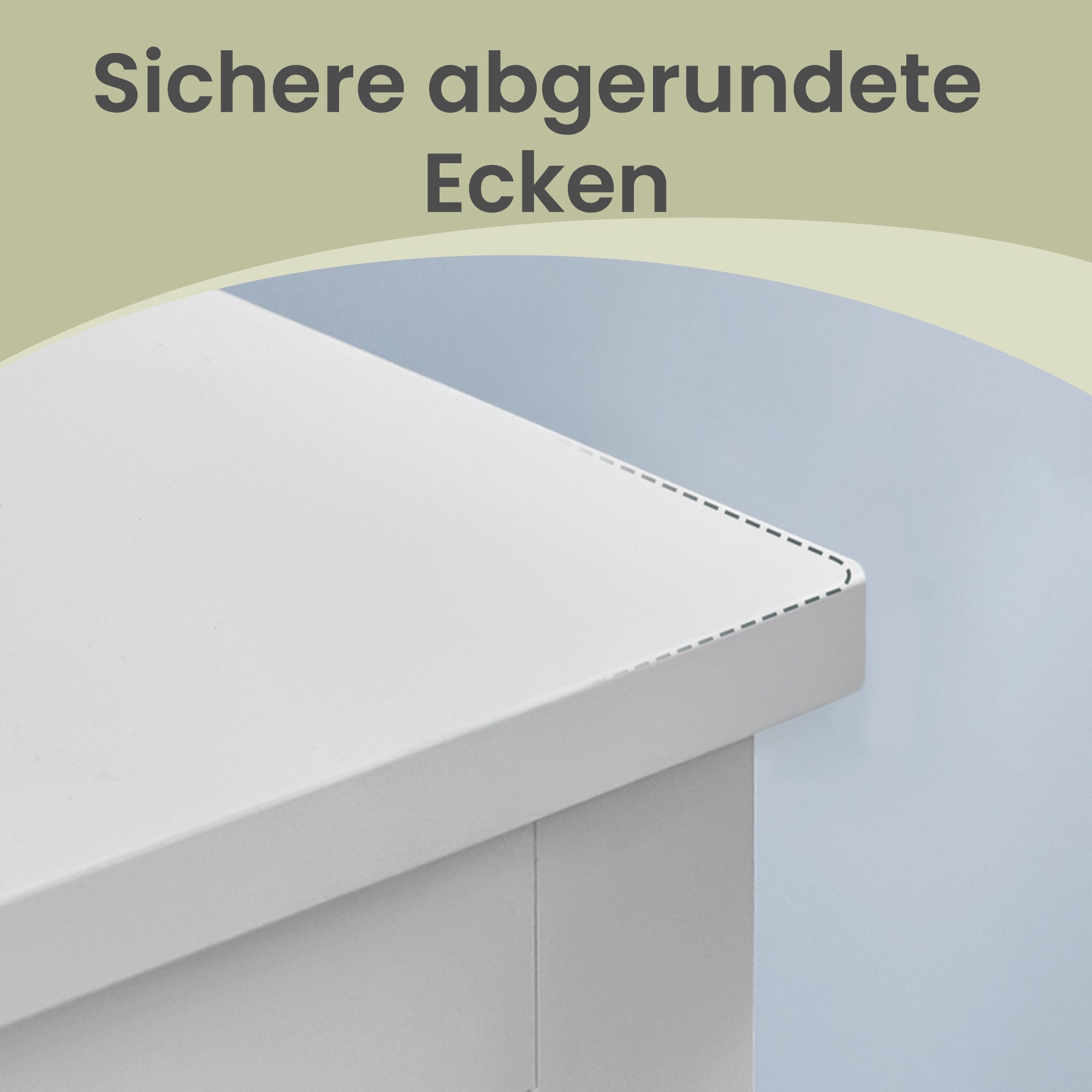 VASAGLE Kinderregal Spielzeugaufbewahrung, 29,7 x 72,2 x 60 cm, Kinderzimmer, für Kinder, Aufbewahrungsschrank – Bild 4 von 5