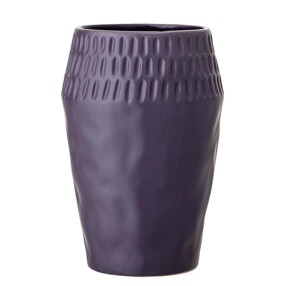 Bloomingville Dekovase »Jack Vase, Purple, Stoneware«, Ø12cm x 18cm Keramik  violett Blumenvase Dekoration dänisches Design, lila online kaufen | OTTO