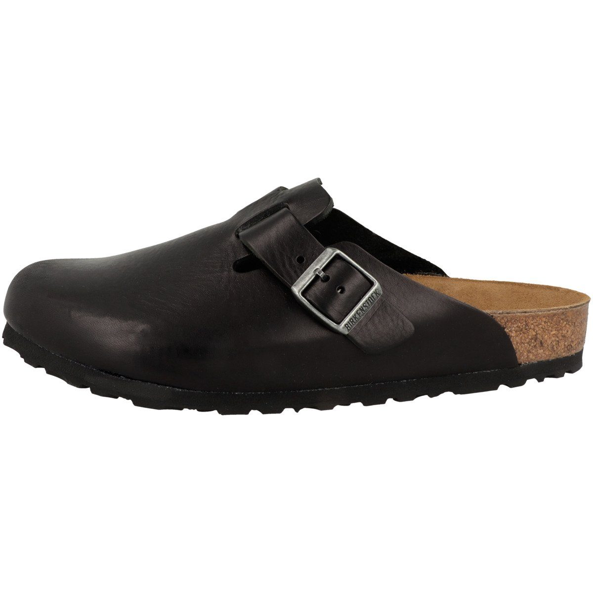 Birkenstock Boston Naturleder normal Herren Clog schwarz