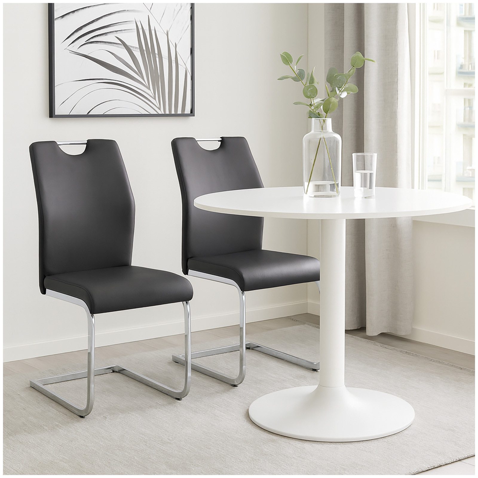 HTI-Line Freischwinger Schwingstuhl 2er-Set Nelly (Set, 2 St), Freischwinge günstig online kaufen