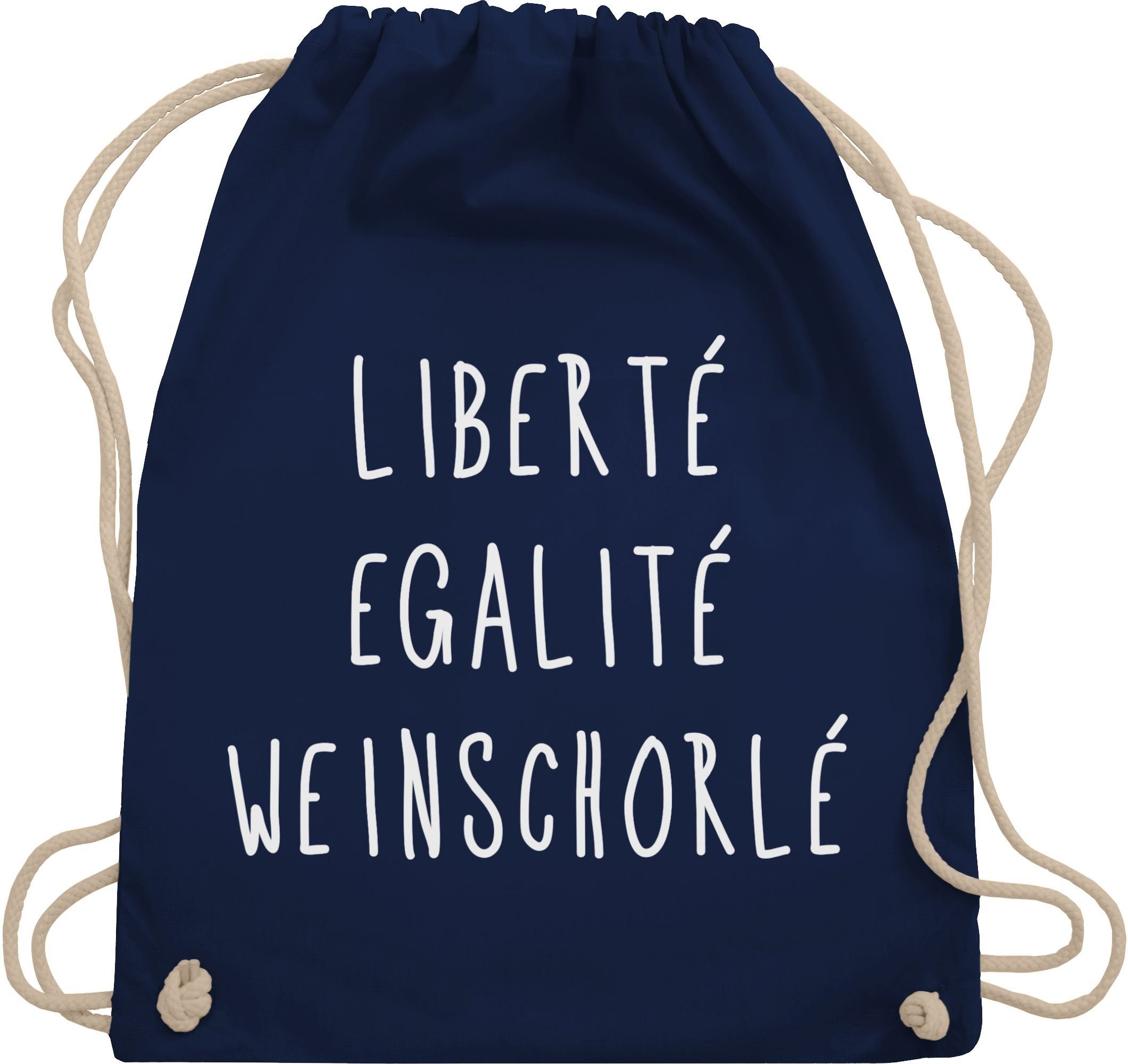 Turnbeutel Liberte Egalite Weinschorle
