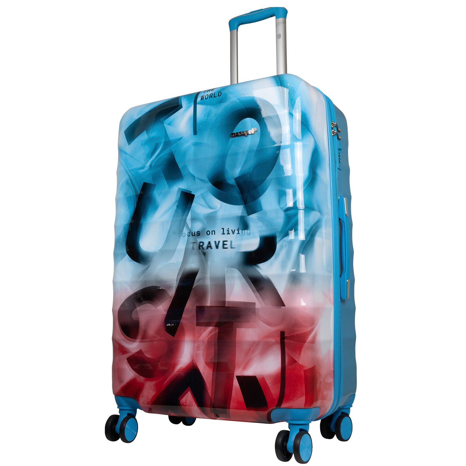 Trendyshop365 Trolley Koffer Verona, bunt, 4 günstig online kaufen