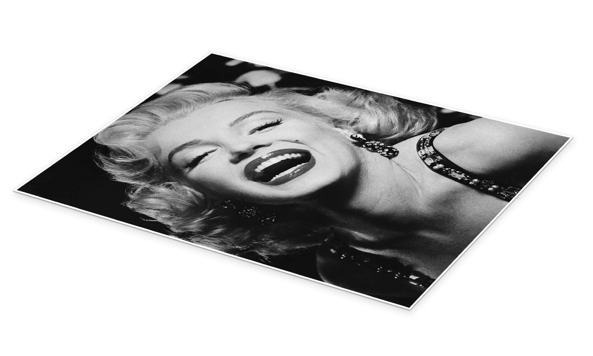 Posterlounge Wandbild Marilyn Monroe Lipstick, Celebrity Collection, erhält günstig online kaufen