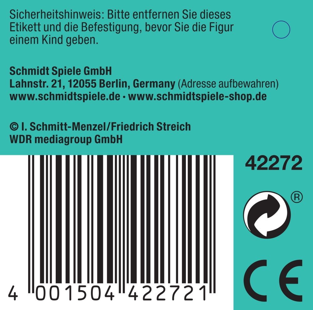 Schmidt Spiele Plüschfigur Plüsch Stofftier Die günstig online kaufen