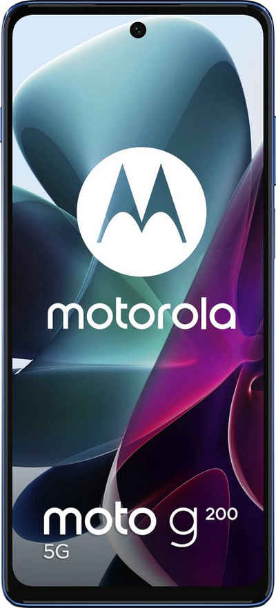 Motorola moto g200 5G Smartphone (17,27 cm/6,8 Zoll, 128 GB Speicherplatz, 108 MP Kamera)
