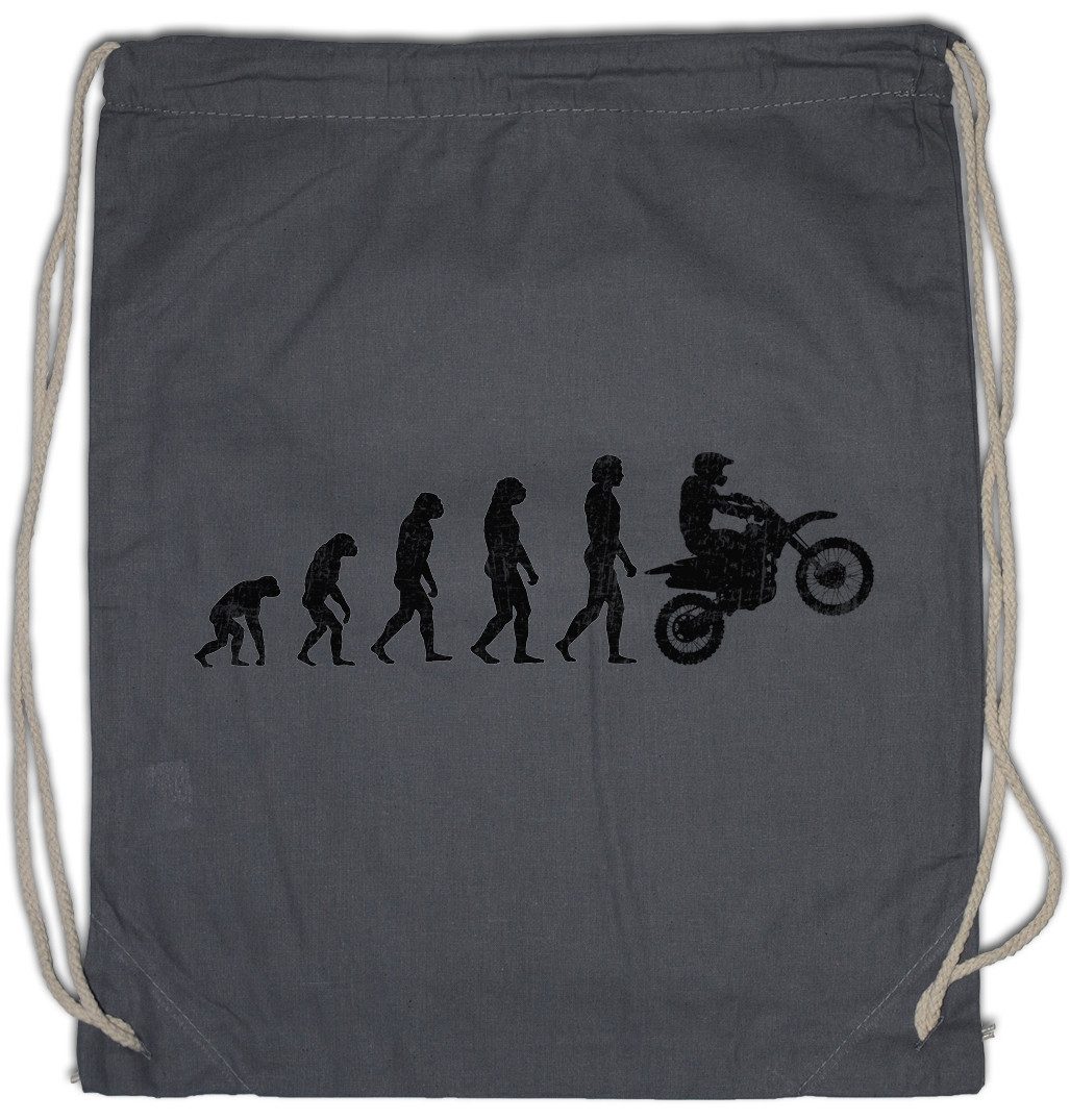 Urban Backwoods Turnbeutel Motocross Evolution Turnbeutel Driver Fahrer Motorrad Biker Motorcycle (1-tlg), Race Player Game Sport