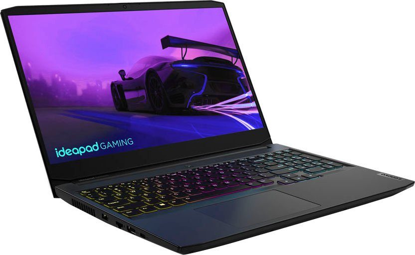 Lenovo Gaming RTX Monate 3 (39,62 i5 Premium Core Gaming-Notebook kostenlos GB Care) Intel cm/15,6 Zoll, 11300H, 512 3 GeForce 15IHU6 3050, Lenovo SSD