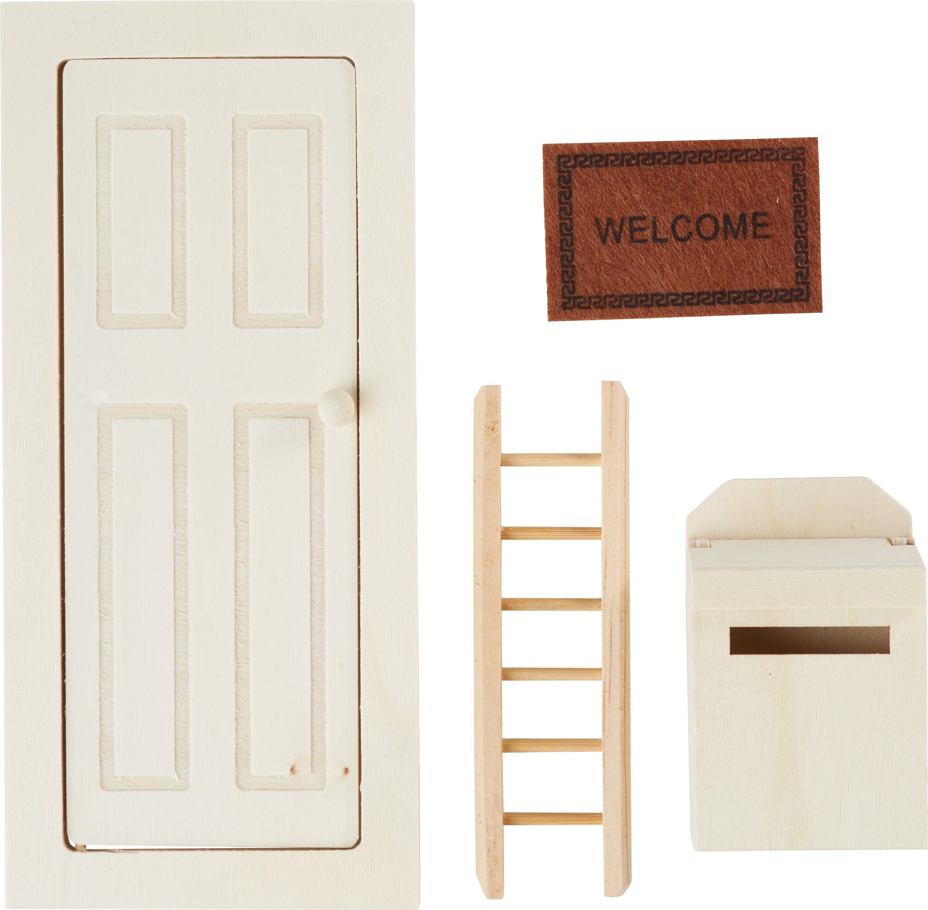 HobbyFun Dekofigur Бесtür-Set Welcome, 4 Teile