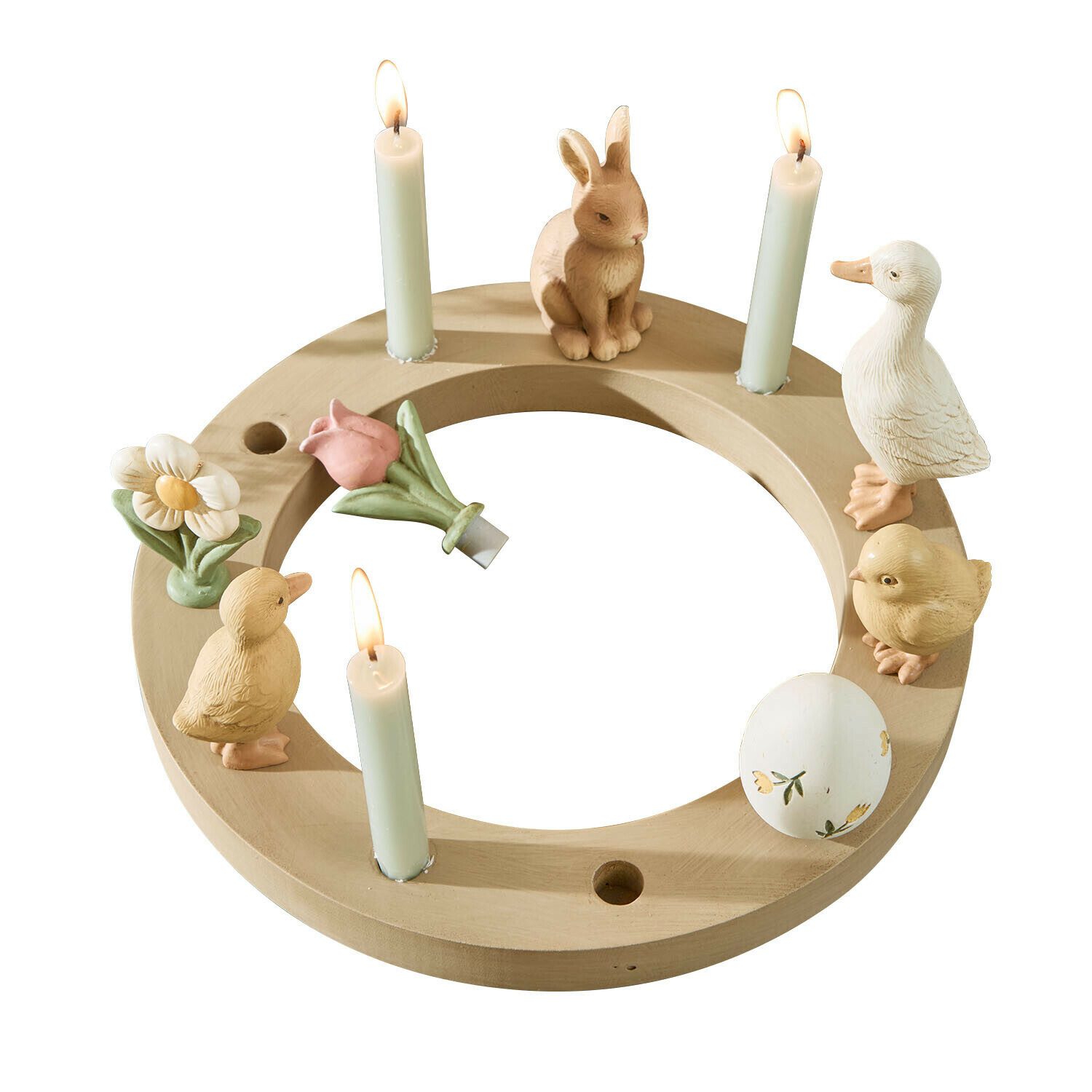 Mirabeau Kerzenständer Kerzenkranz Eiralis bunt