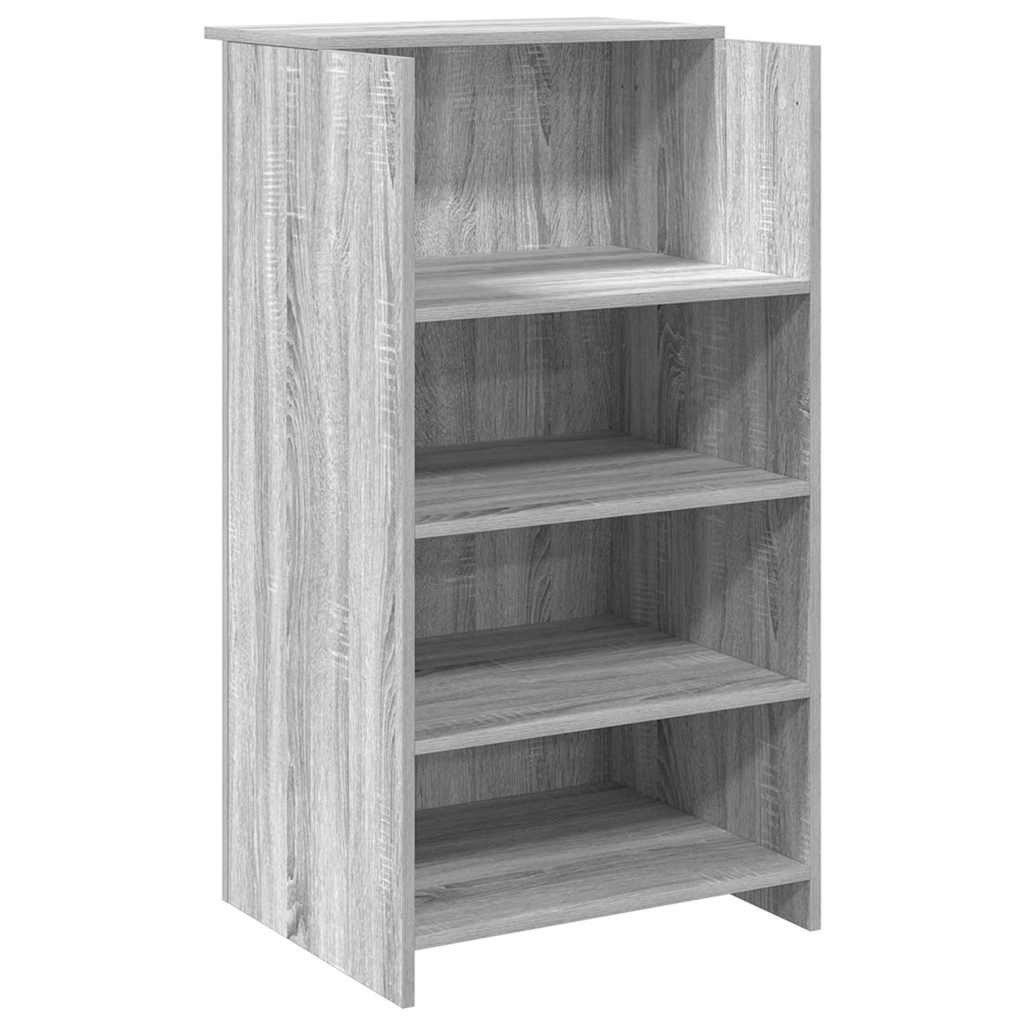 vidaXL Schreibtisch Empfangstheke Grau Sonoma 55x50x103,5 günstig online kaufen