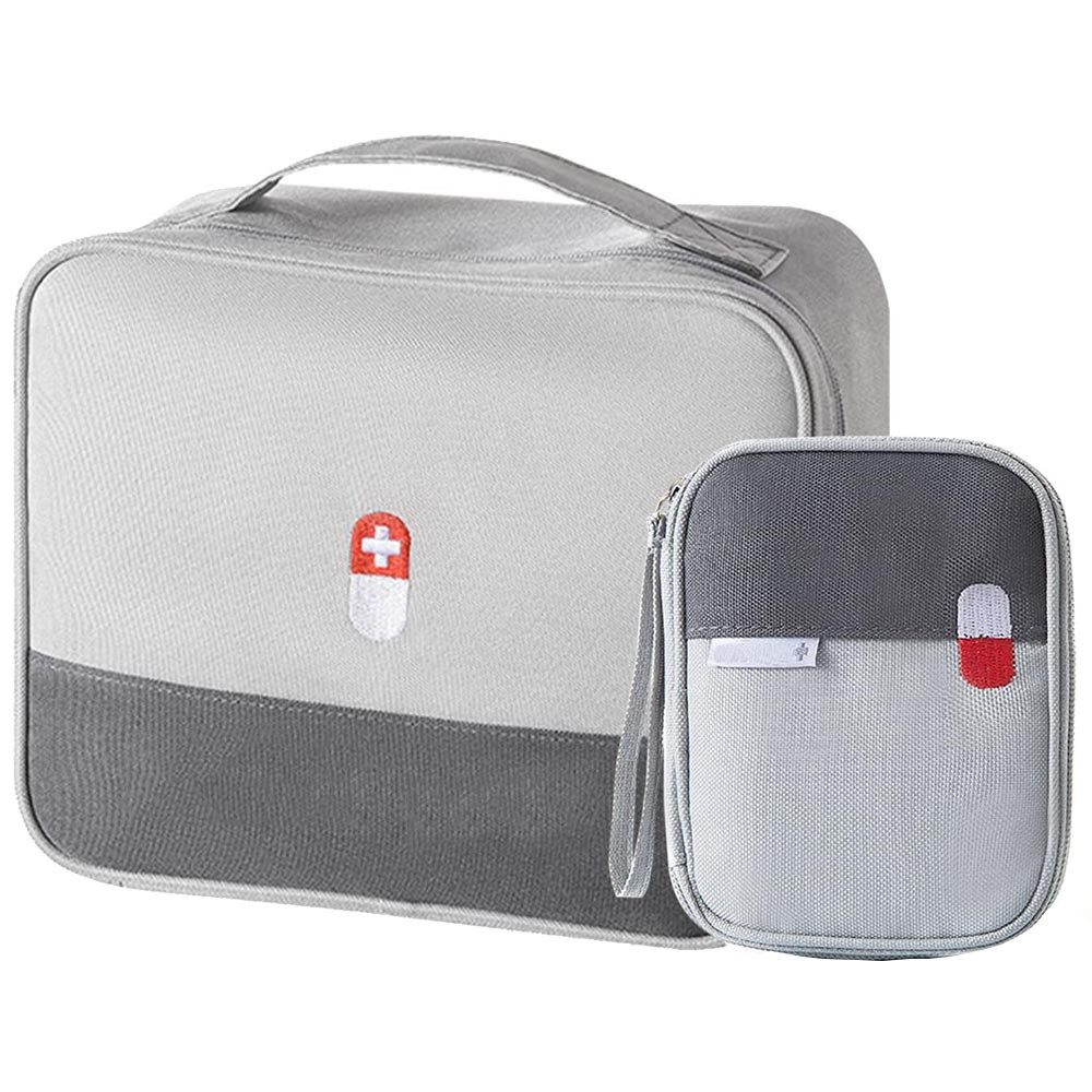NUODWELL Arzttasche 2 Stück Medikamententasche, Tragbar Wasserdichte Reisea günstig online kaufen
