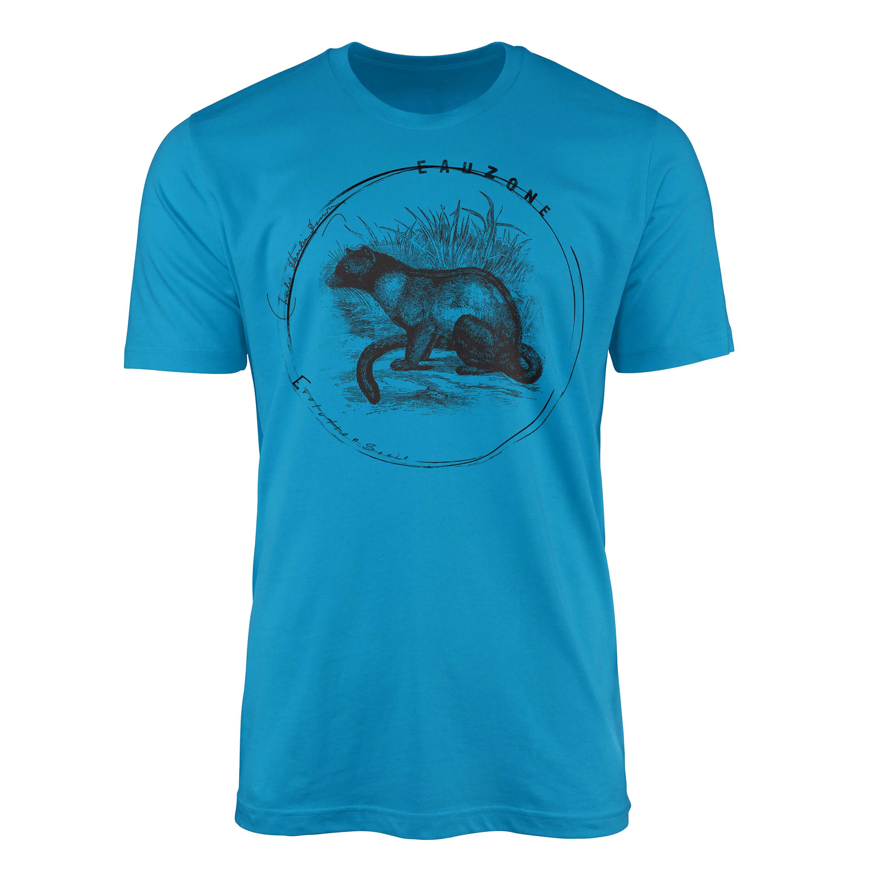 Sinus Art T-Shirt Evolution Herren T-Shirt Arctogale Atoll