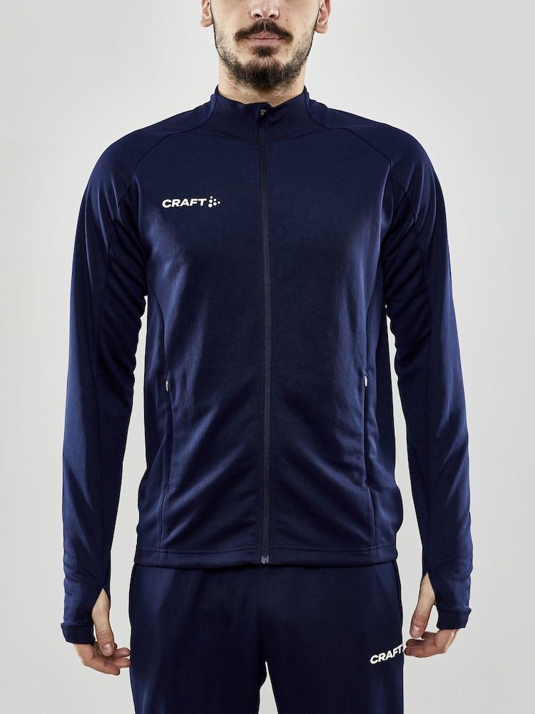 Trainingsjacke Evolve Full Zip - strapazierfähige Mid-Layer-Jacke aus Stretchmaterial