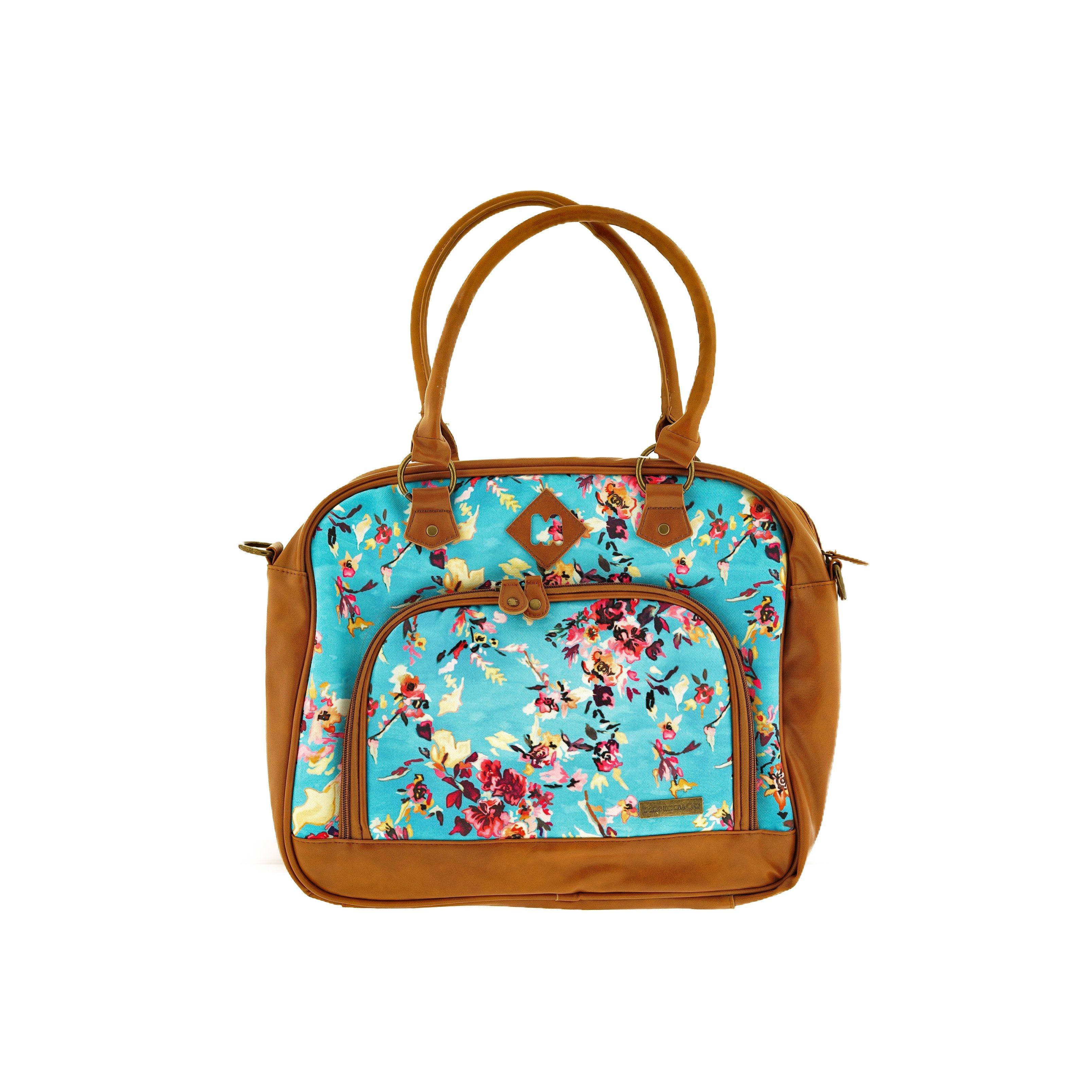 COFI 1453 Handtasche Flower 2 Tragetasche Freizeittasche Handtasche