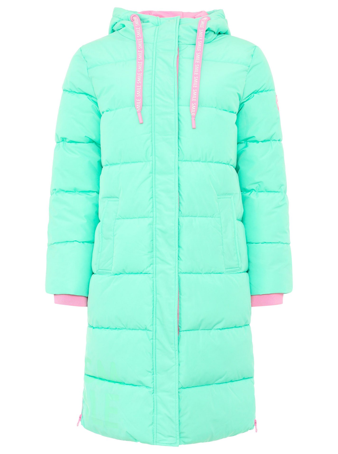 Zwillingsherz Steppmantel Steppjacke "Smile Everyday" günstig online kaufen