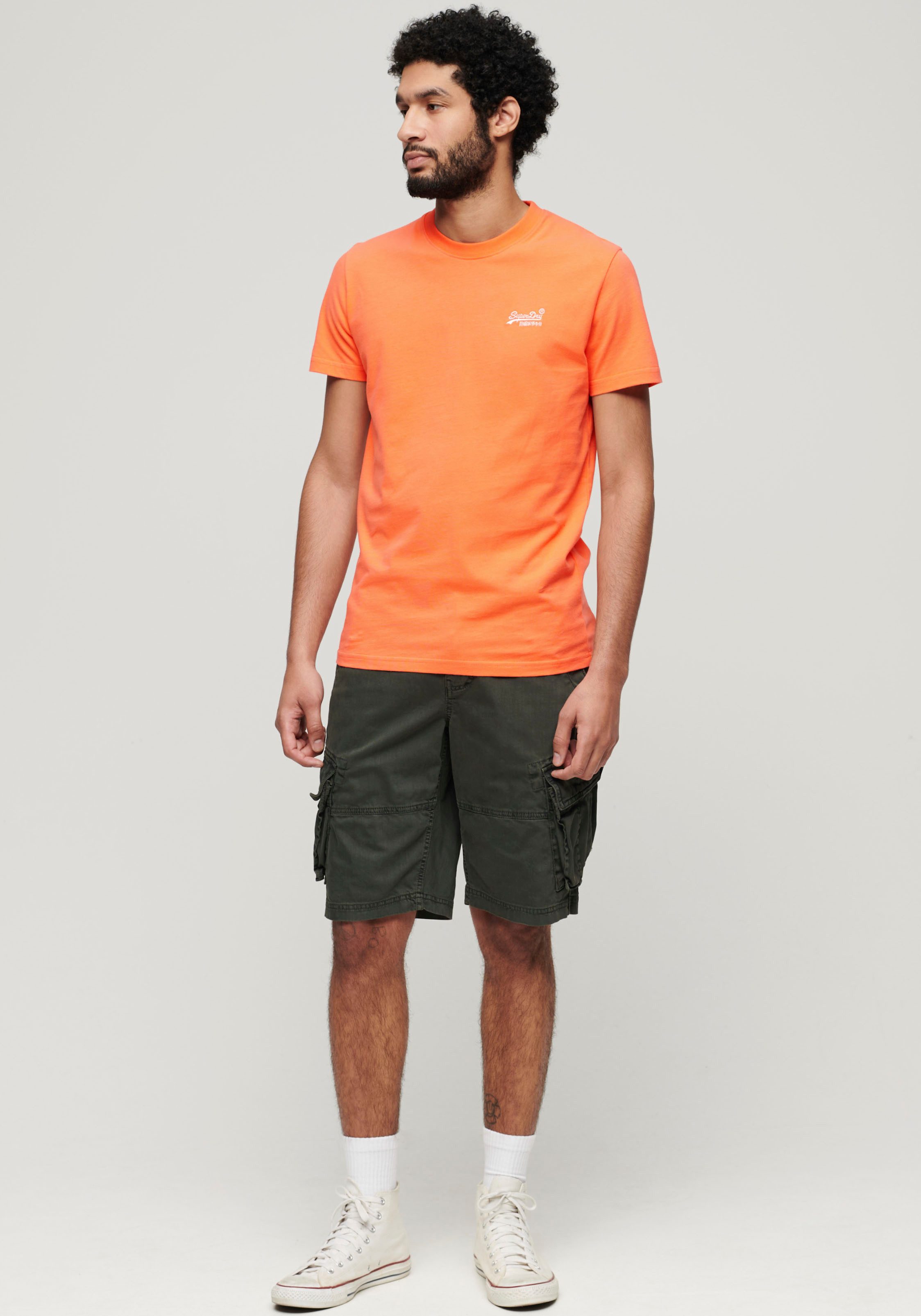 Superdry Rundhalsshirt ESSENTIAL LOGO EMB TEE