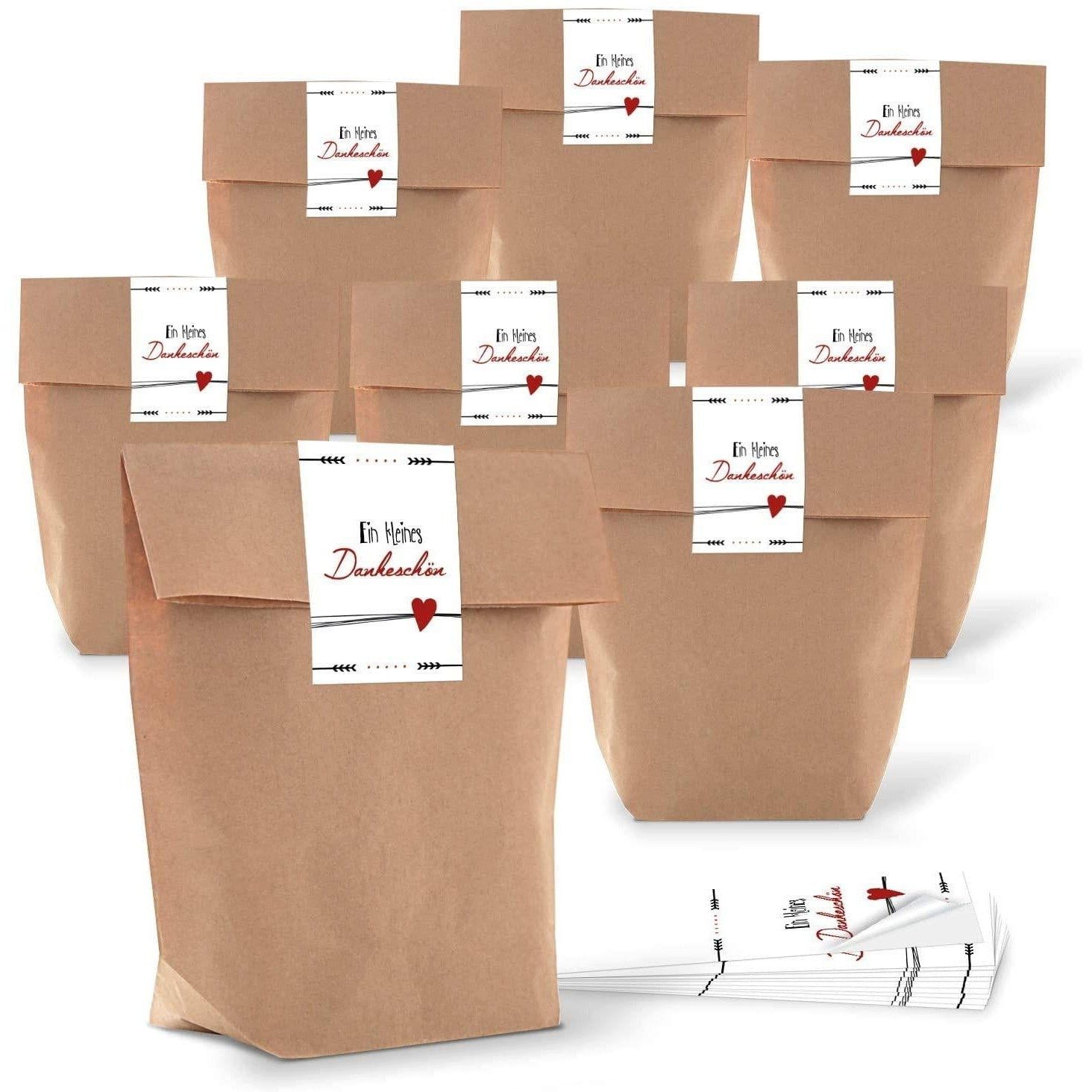 Logbuch-Verlag Dekofigur 5 kleine Gastgeschenk Verpackung Geschenktüte Tüte günstig online kaufen