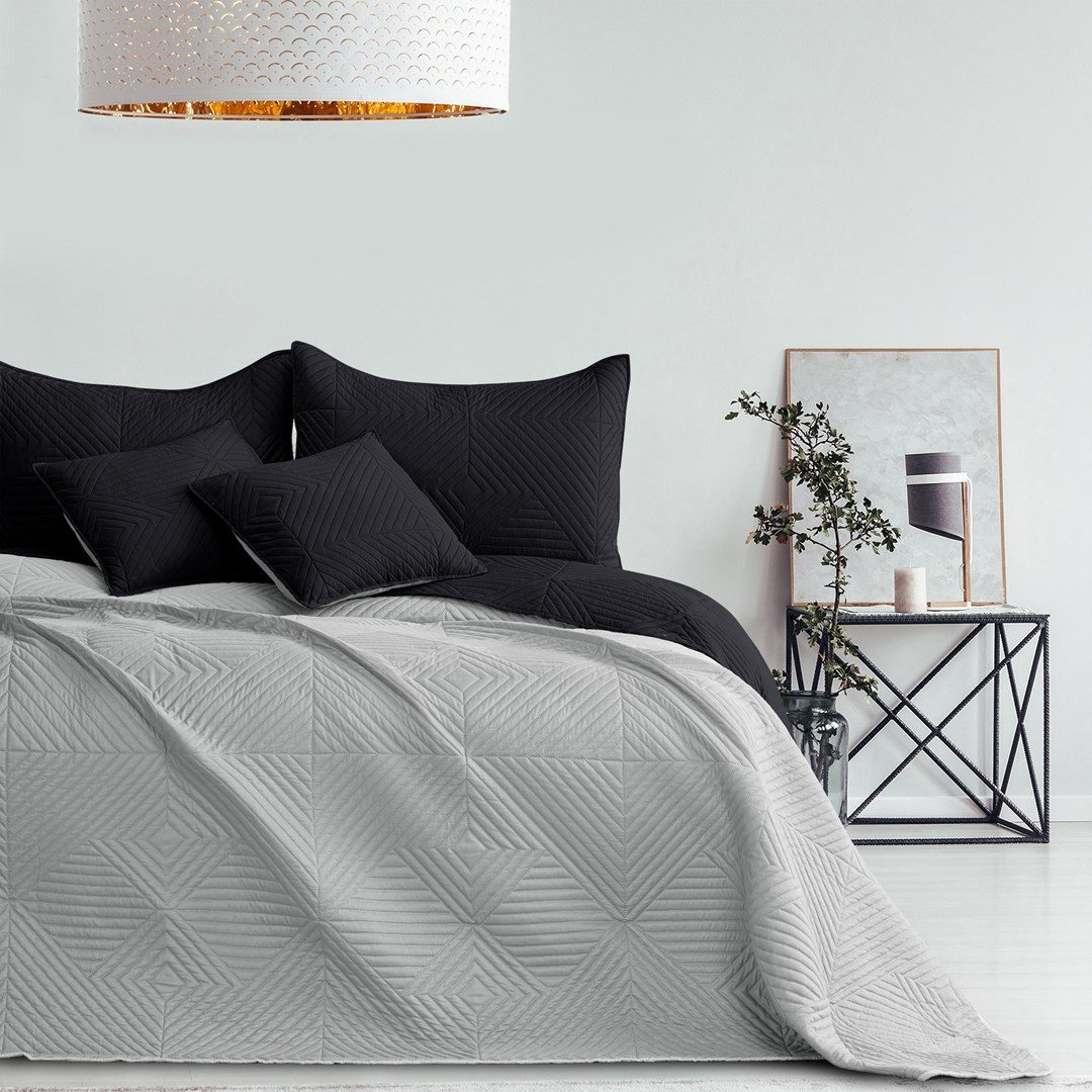 texpot Tagesdecke Bettüberwürf zweiseitig Ultrasonic Steppung Raute günstig online kaufen