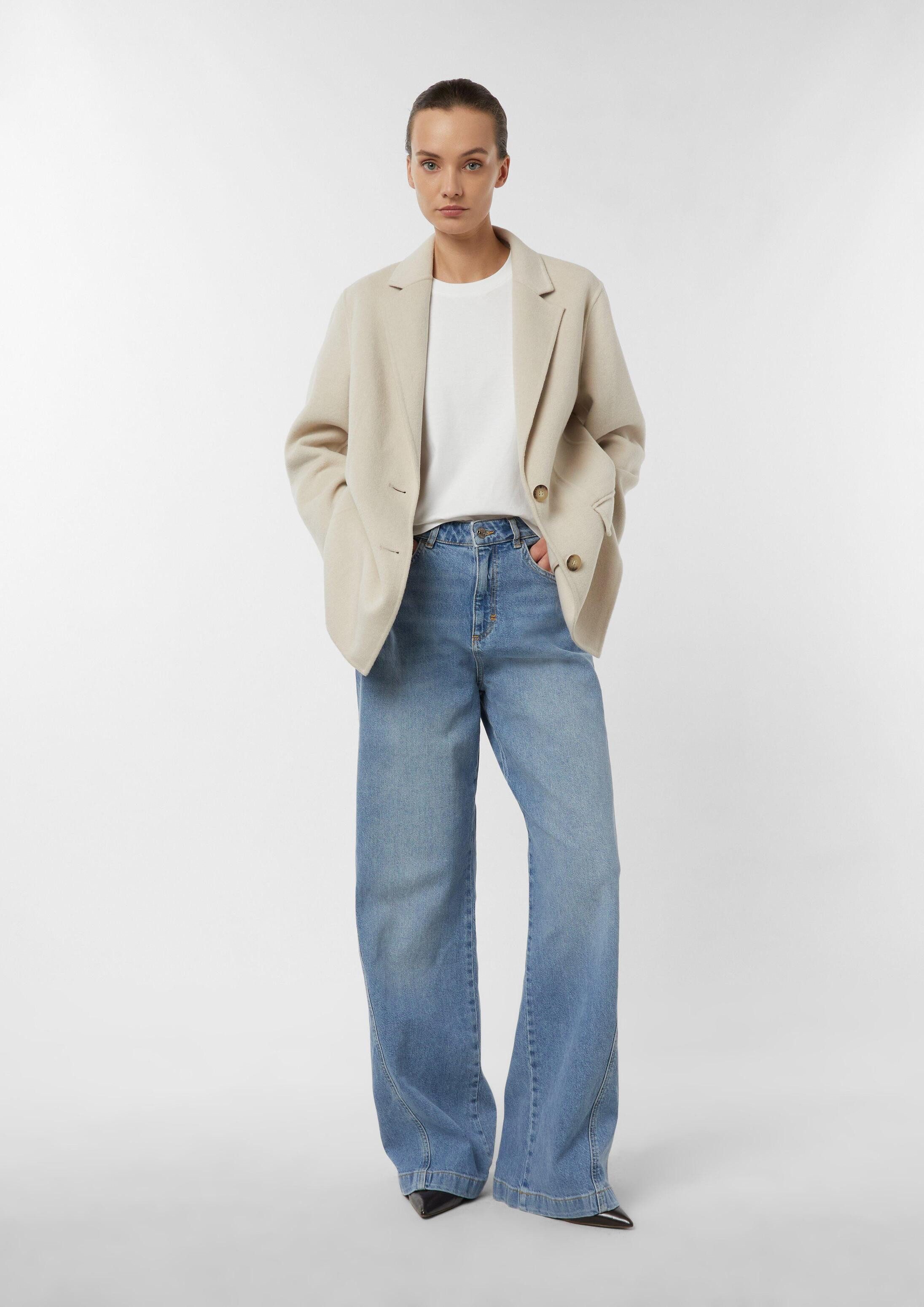 Weite Jeans Jeans-Hose