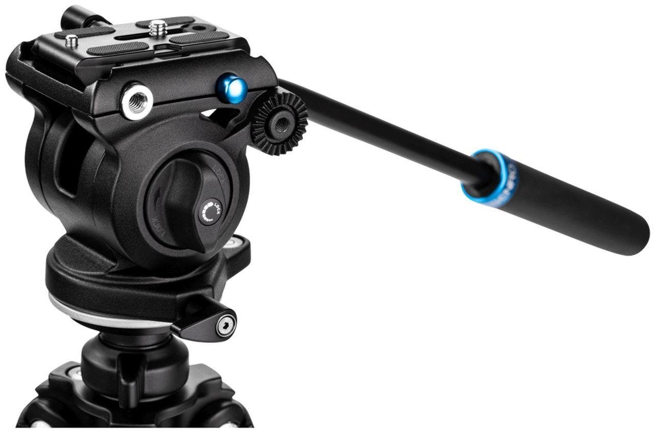 Benro MCT28AF Alu Einbeinstativkit, Standfuß,Videoneiger Stativhalterung