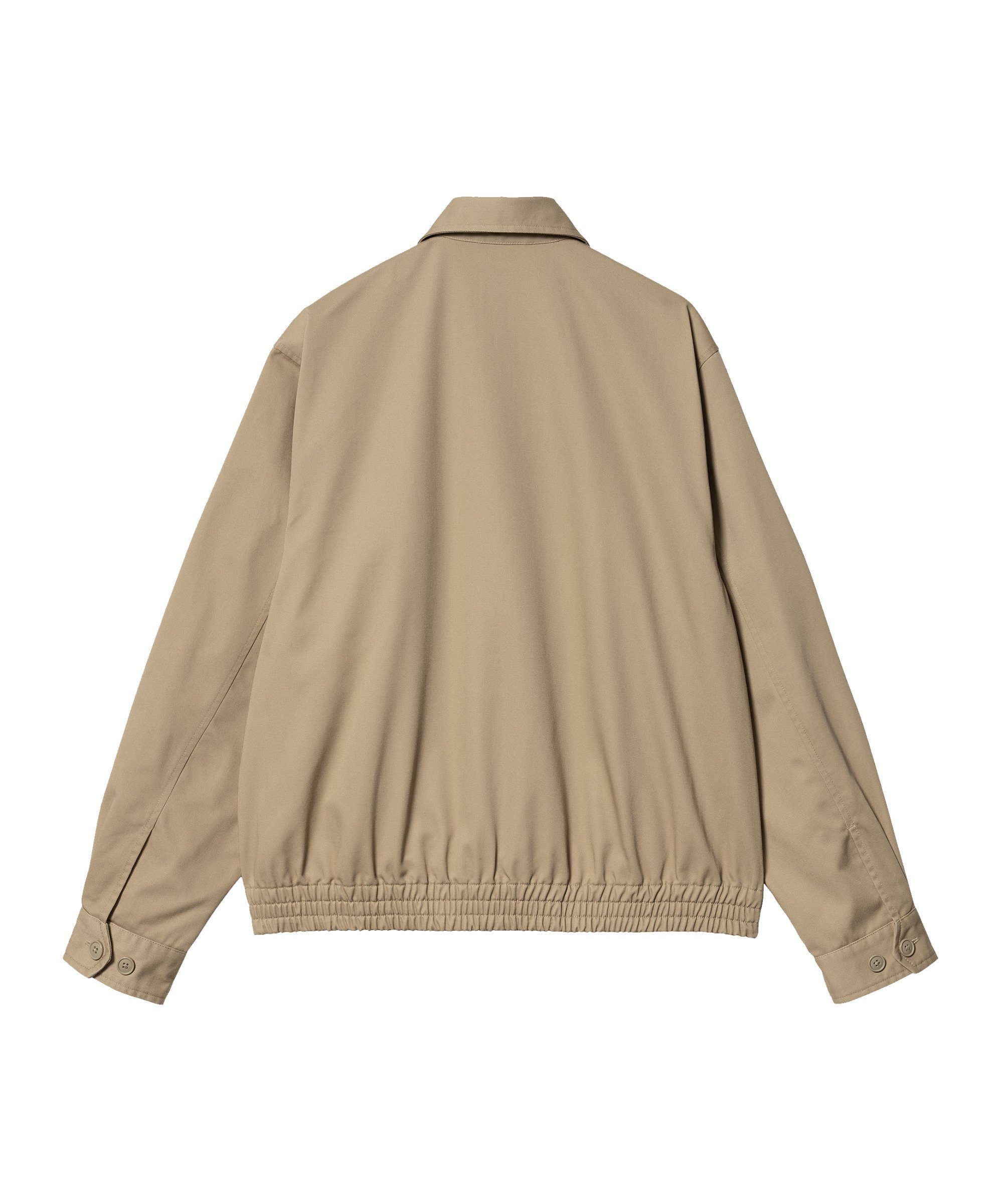 Carhartt WIP Sweatjacke Carhartt WIP Newhavent Jacke Beige Freizeitjacken Polyester
