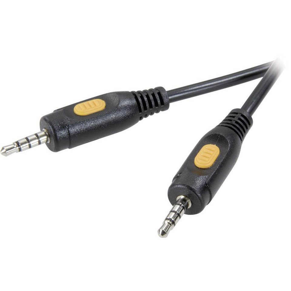 SpeaKa Professional Speaka Verbindungskabel 2.5 m - 4-polig Audio- & Video- Kabel, (2.50 cm)