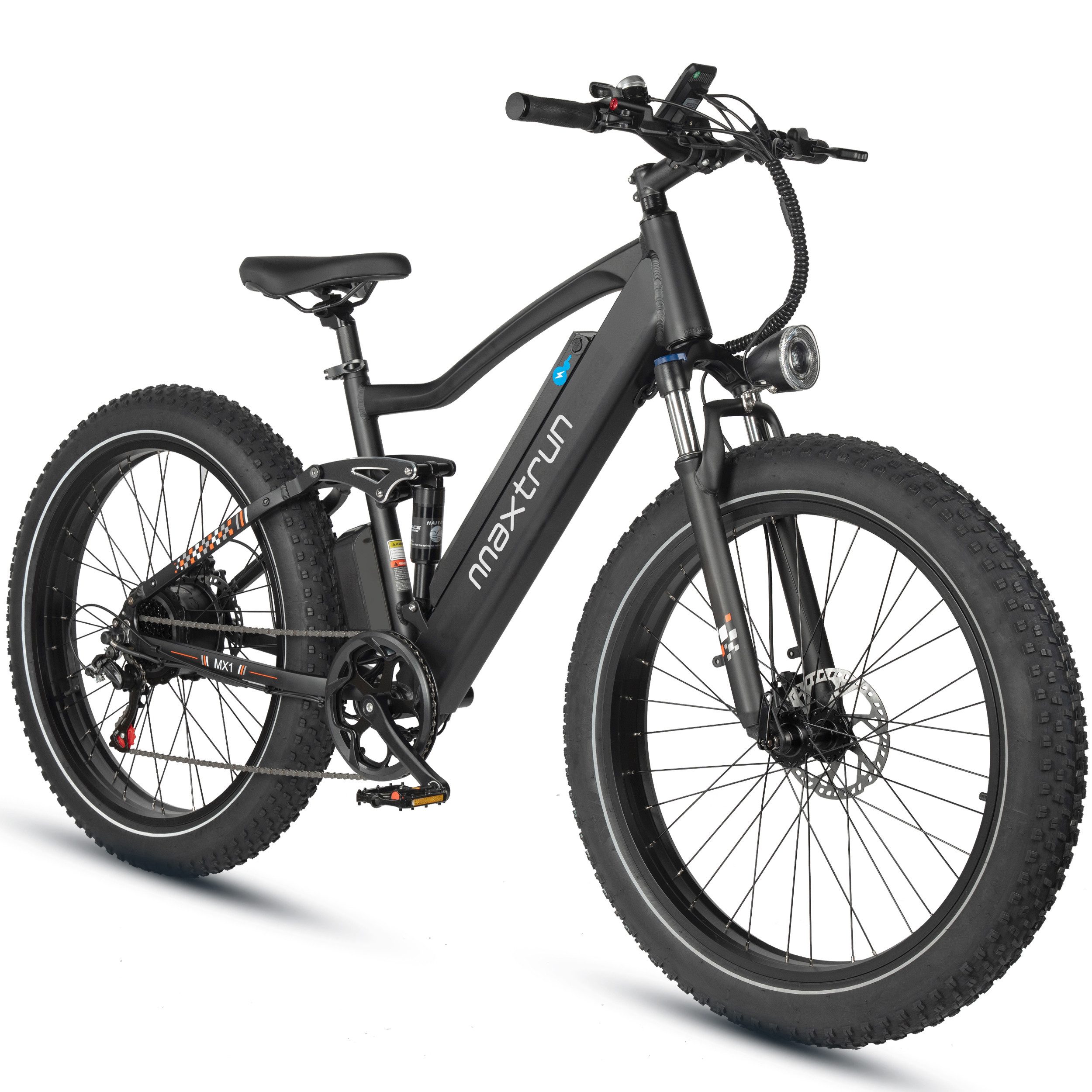 Vankel E-Bike Cityrad 26 Zoll Herren Damen E-Fatbike 250W 624Wh 100km Full-Suspension, Kettenschaltung, Heckmotor, 624 Wh, Cityrad 7 Gang Shimano,Scheibenbremsen E-bikes, Kettenschaltung