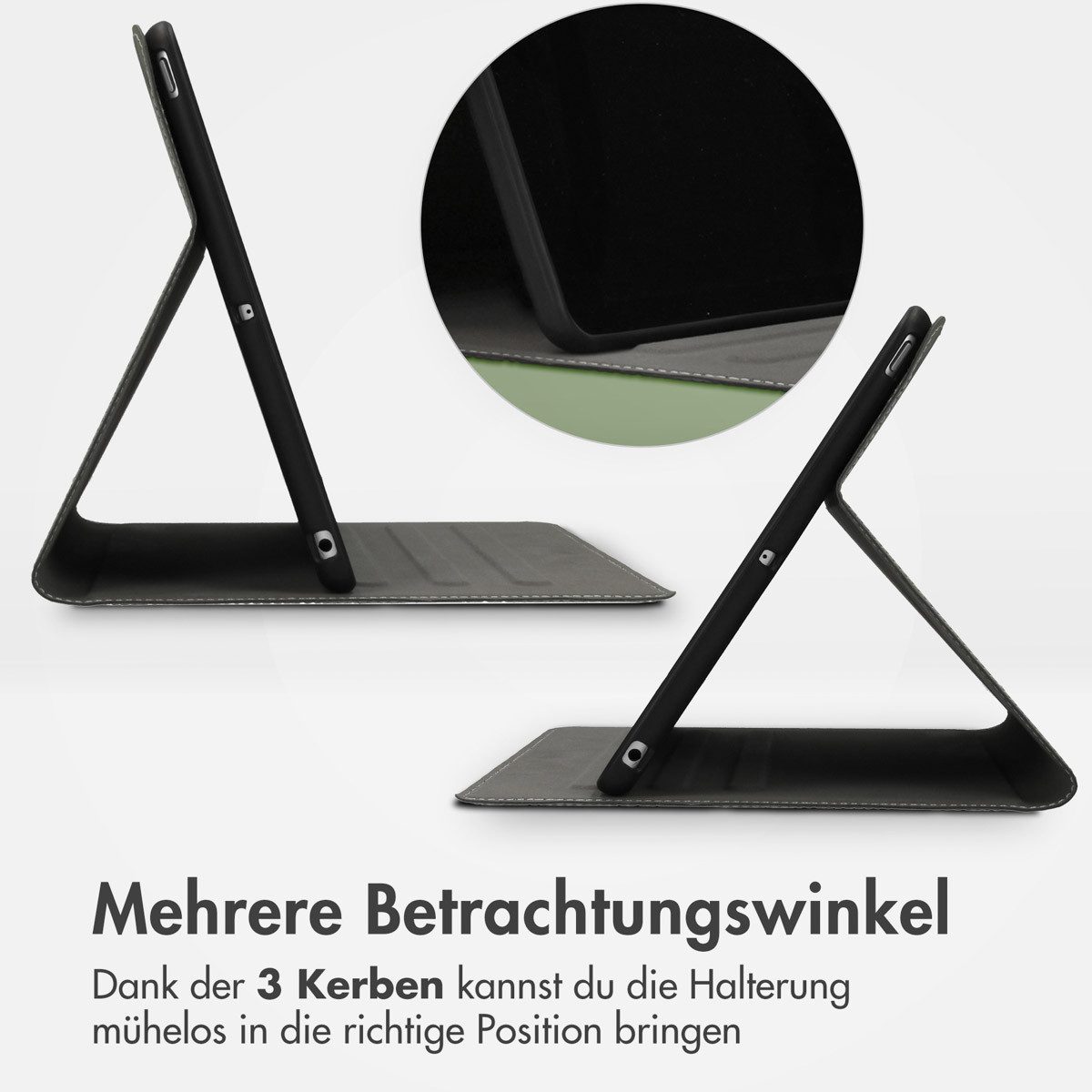 Accezz Tablet-Mappe Accezz Classic Klapphülle Samsung Galaxy Tab S11 Ultra - Grün