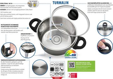 Elo Basic Fleischtopf Turmalin, Edelstahl 18/8, Öl Dosierringe, Induktion