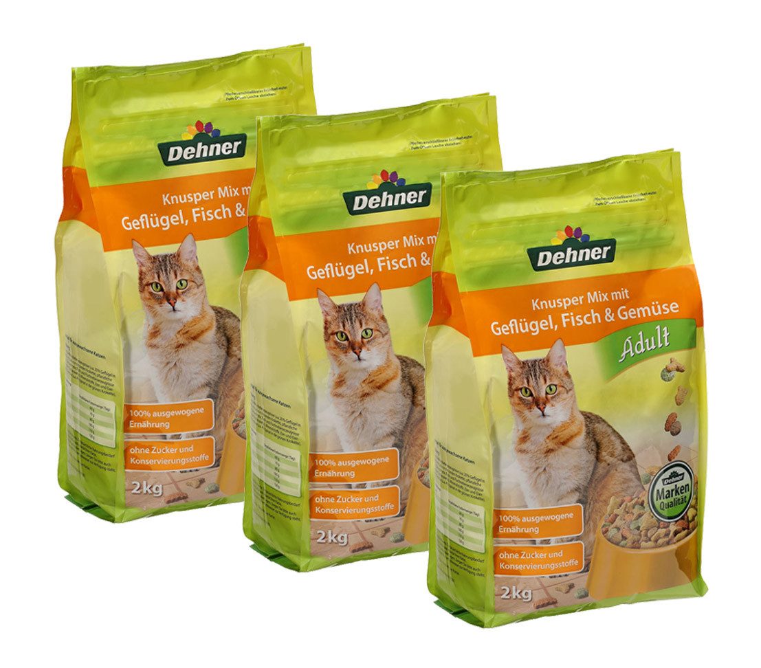 Dehner Geflügel, Trockenfutter für: Katze