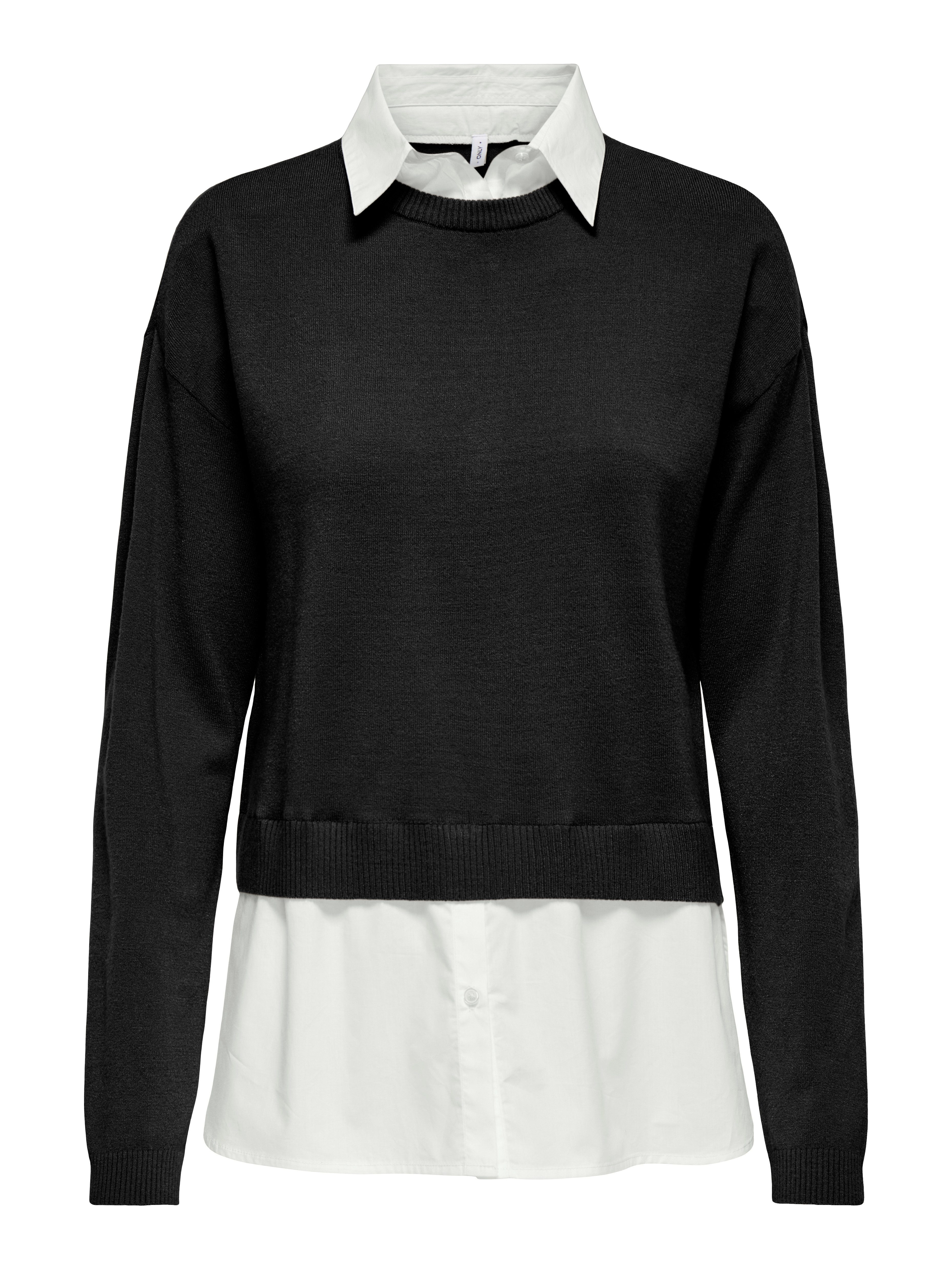 ONLY 2-in-1-Pullover ONLPAYSON LS MIX PULLOVER KNT