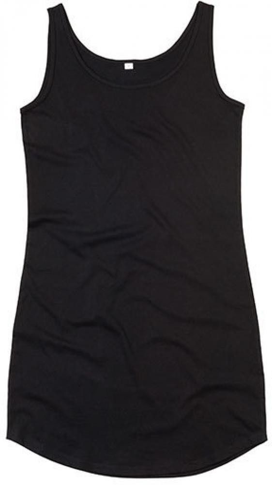 Mantis Tanktop Damen Curved Dress T-Shirt in Überlänge