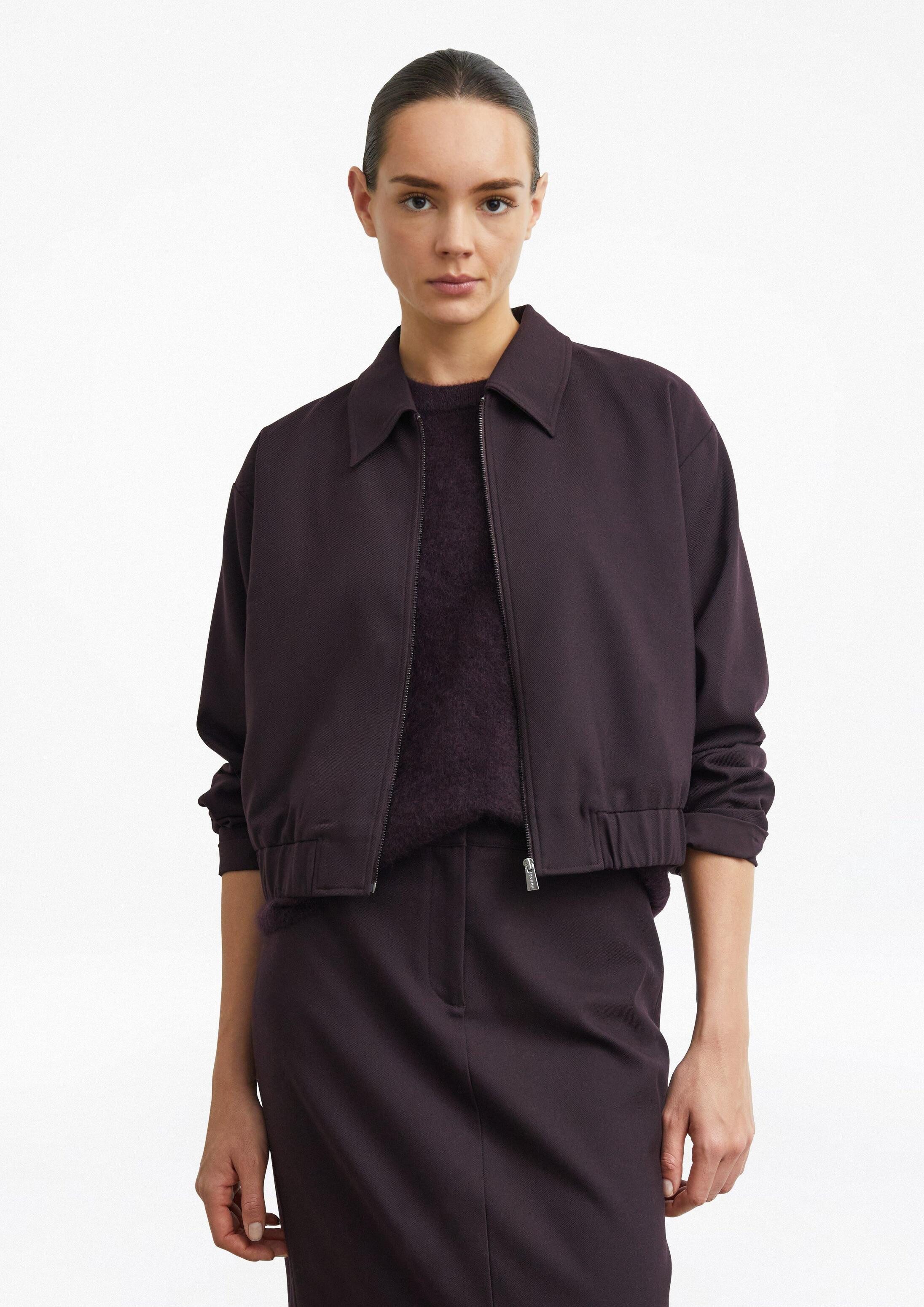 comma Funktionsjacke Indoor-Jacke Blouson aus Viskosemix