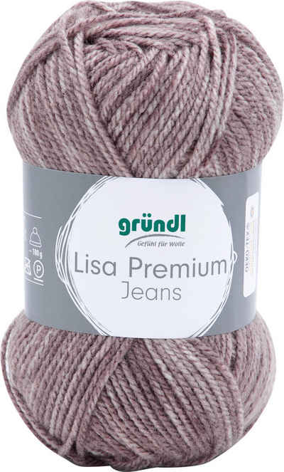 Gründl Wolle Lisa Premium Jeans Häkelwolle, 50 g