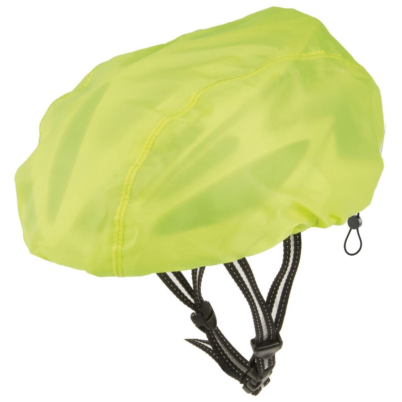 Fahrradhelm Helmüberzug Regenschutz Unisize neongelb