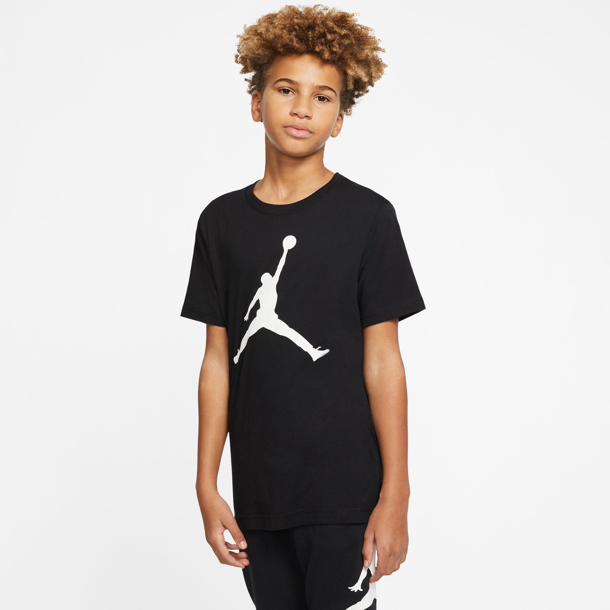 Jordan T-Shirt JUMPMAN TEE sportlicher Look, aus Baumwolle und Polyester, weiches Jersey-Material