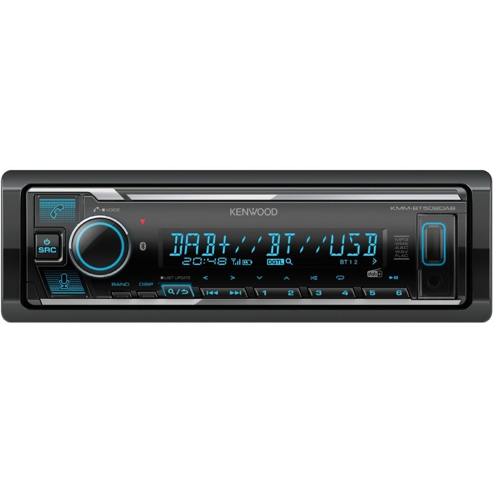 Kenwood KMM-BT508DAB - Autoradio - Autoradio schwarz